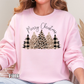 Rose Gold Christmas Tree Sweatshirt