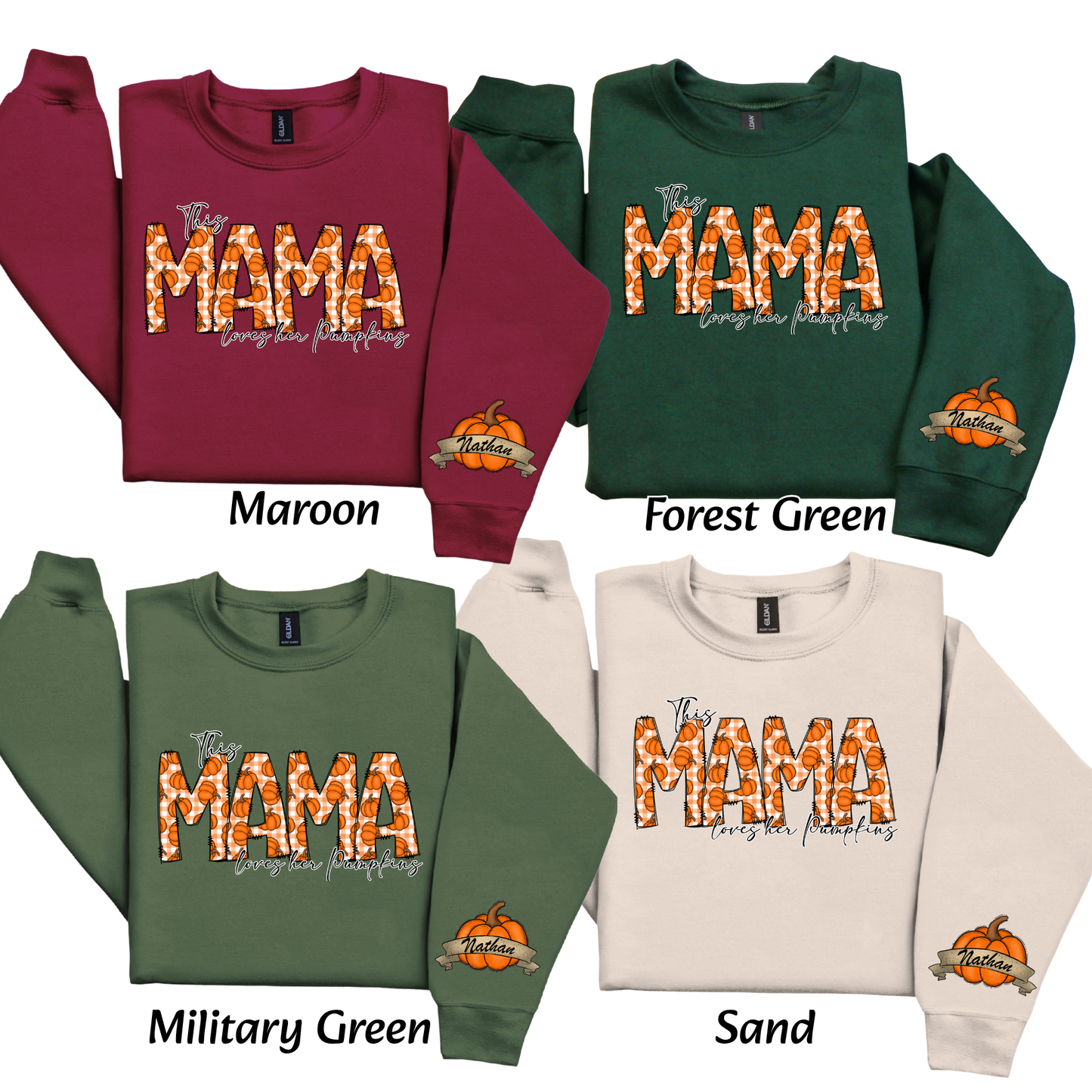 This Mama Loves Her Pumpkins Sweatshirt