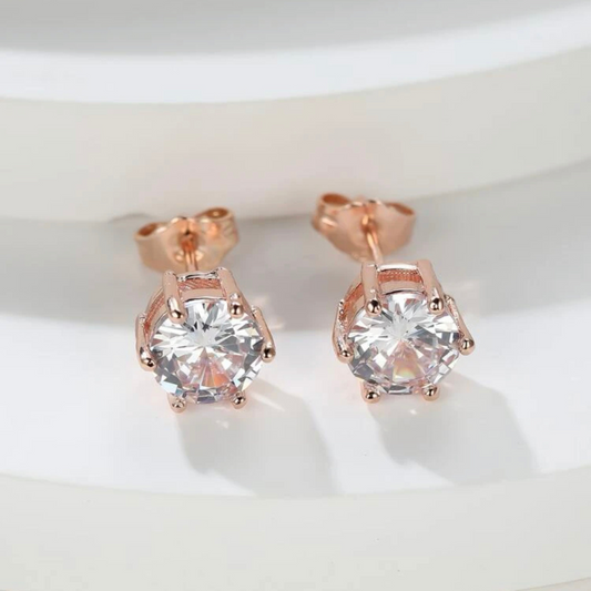 Rhinestone Stud Earings