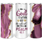 God Is Within Her She Will Not Fall Christian 20oz Skinny Tumbler